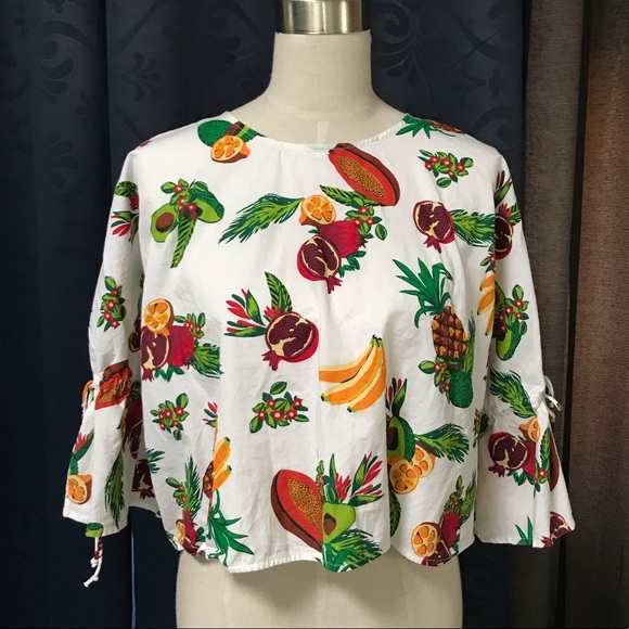 Zara Tops - Zara fruit top